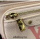 Louis Vuitton MINI BUMBAG Handbag (M82347) - Pink: Gradient Series, Monogram Empreinte Leather, Monogram Embossing, Size - 17x12x9.5cm