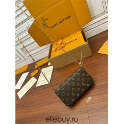 Louis Vuitton Pochette FÉLICIE Felicie Handbag (M61276/M81896) - Monogram: Size - 21x12x3cm