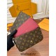 Louis Vuitton Pochette FÉLICIE Felicie Handbag (M61276/M81896) - Monogram: Size - 21x12x3cm