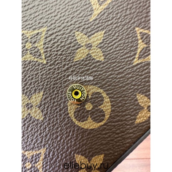 Louis Vuitton Pochette FÉLICIE Felicie Handbag (M61276/M81896) - Monogram: Size - 21x12x3cm