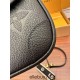 Louis Vuitton DIANE Handbag (M46386) - Black: Classic Monogram Empreinte Embossed Leather, Size - 23x16x8.5cm