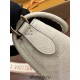 Louis Vuitton DIANE Handbag (M46388) - White: Classic Monogram Empreinte Embossed Leather, Size - 23x16x8.5cm