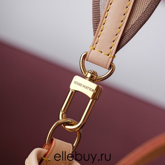 Louis Vuitton Neverfull BB New Handbag (M46705): With new wide shoulder strap, Size - 24x9x14cm