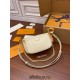 Louis Vuitton M80447 Milky White Multi Pochette Accessoires: Monogram Empreinte Leather, Size - 25x14.5x4.5cm