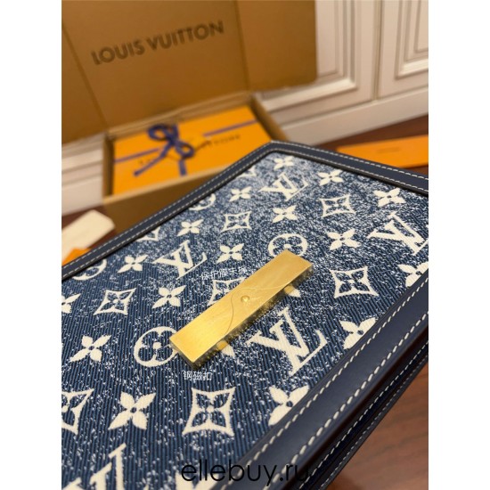 Louis Vuitton DAUPHINE Medium Handbag (M59631): Size - 25x17x10.5cm