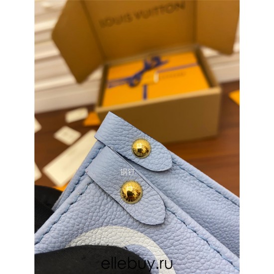 Louis Vuitton ONTHEGO Medium Handbag (M45718) - Blue (By The Pool Capsule Collection): OnTheGo Medium Tote Bag, Size - 35x27x14cm