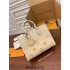 Louis Vuitton ONTHEGO Medium Handbag (M45717) - Vanilla Yellow (By The Pool Capsule Collection): Size - 35x27x14cm