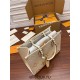 Louis Vuitton ONTHEGO Medium Handbag (M45717) - Vanilla Yellow (By The Pool Capsule Collection): Size - 35x27x14cm