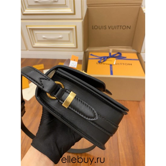 Louis Vuitton M55948 Black LV PONT 9 Handbag made of smooth leather, Size - 23x15x8cm