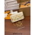 Louis Vuitton M80498 Yellow Special Edition FÉLICIE Felicie Pochette Chain Bag: Monogram Empreinte Grained Leather, Monogram Embossing, Size - 21x12x3cm