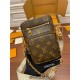 Louis Vuitton UTILITY PHONE POCKET Mobile Phone Bag (M80746): Size - 16x19x6cm