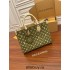 Louis Vuitton ONTHEGO Medium Handbag (M46060) Green: Monogram Empreinte Leather, Size - 35x27x14cm