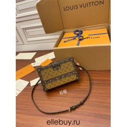 Louis Vuitton M44154 Classic Soft Trunk bag: Monogram Reverse Canvas, Size - 20.0x12.5x5.0cm