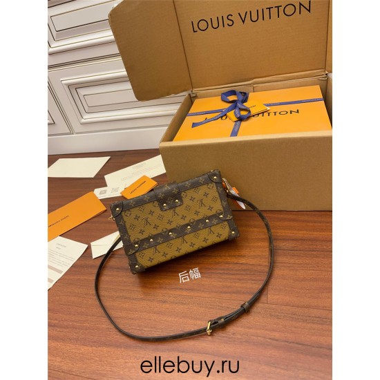 Louis Vuitton M44154 Classic Soft Trunk bag: Monogram Reverse Canvas, Size - 20.0x12.5x5.0cm