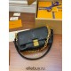 Louis Vuitton M45813 Black Embossed FAVORITE Handbag: Soft Grain Leather, Embossed Extra Large Monogram, Size - 24x14x9cm