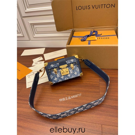 Louis Vuitton PETITE MALLE Handbag (M59717): Size - 20x12.5x5cm