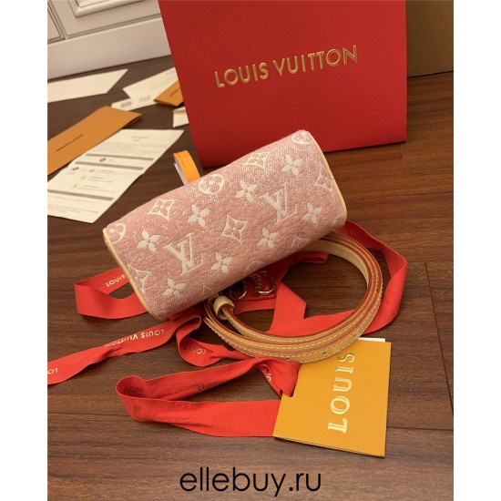 Louis Vuitton NANO SPEEDY Handbag (M81213) Pink: Size - 16x10x7.5cm