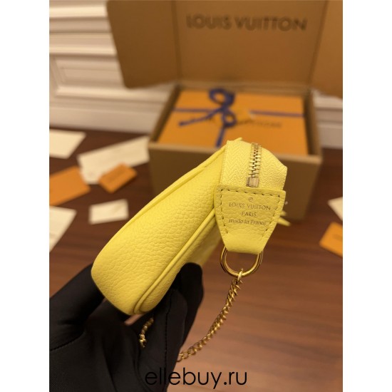 Louis Vuitton M46129 Mother's Day Special Mini Pochette Accessoires Clutch: Size - 15.5x10.5x4cm