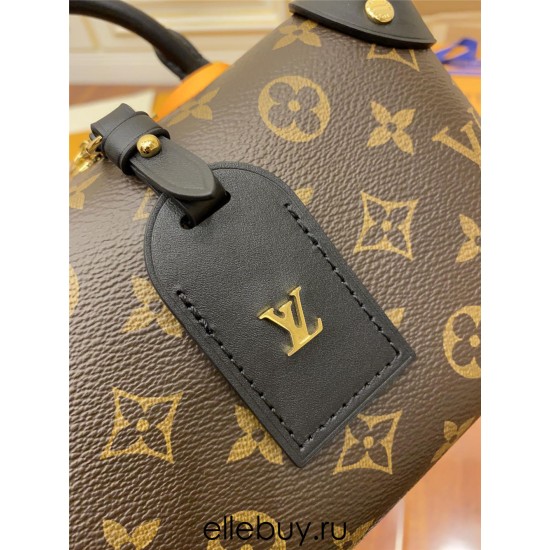 Louis Vuitton Petite Malle Souple Handbag (M45571) Chip Edition: Size - 20x14x7.5cm