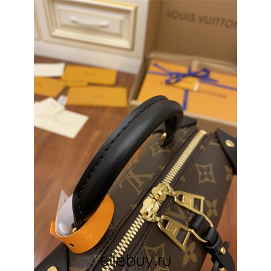 Louis Vuitton Petite Malle Souple Handbag (M45571) Chip Edition: Size - 20x14x7.5cm