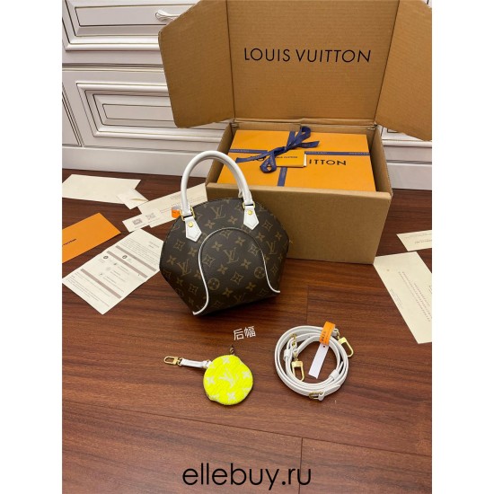 Louis Vuitton ELLIPSE BB Handbag (M20752) by Nicolas Ghesquière: Size - 22.5x19.5x10cm