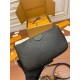 Louis Vuitton M80399 Black Multi Pochette Accessoires: Size - 25x14.5x4.5cm