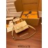 Louis Vuitton M46008 Milk White Madeleine BB Monogram Empreinte Leather: Size - 24x17x8.5cm