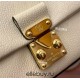 Louis Vuitton M46008 Milk White Madeleine BB Monogram Empreinte Leather: Size - 24x17x8.5cm