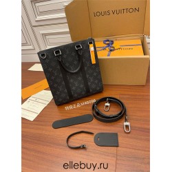 Louis Vuitton M46098 Sac Plat Cross Handbag: Size - 26x28.5x6cm