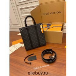 Louis Vuitton M46098 Sac Plat Cross Handbag: Size - 26x28.5x6cm