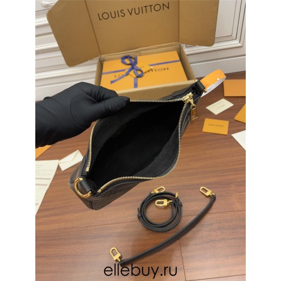 Louis Vuitton BAGATELLE Handbag (M46002) Black: Size - 22x14x9cm