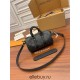 Louis Vuitton Keepall XS Handbag (M45947) Black Monogram: Size - 22x12x9cm