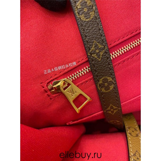 Louis Vuitton M44576 Monogram Long Shoulder Strap for Onthego Handbag: Monogram 41x34x19cm