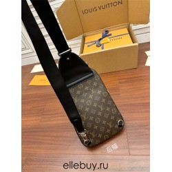 Louis Vuitton M46327 New Color AVENUE Single Shoulder Bag Damier Graphite: Size - 20x31x10cm