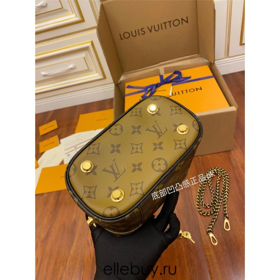 Louis Vuitton VANITY Small Handbag (M45165): Size - 19x13x11cm