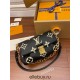 Louis Vuitton M45859 Black Print FAVORITE Handbag, Soft grained leather embossed with oversized Monogram pattern: Size - 24x14x9cm