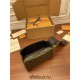 Louis Vuitton DOPP KIT Toiletry Bag (M46253) Green Monogram Macassar Canvas: Size - 28x15x16.5cm