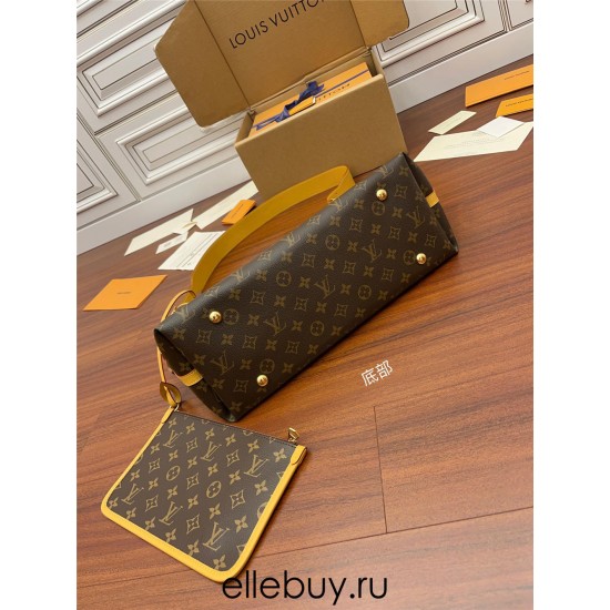 Louis Vuitton CARRYALL Medium Handbag (M46197) Monogram: Size - 39x30x15cm