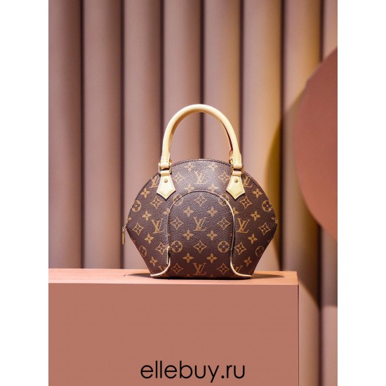 Louis Vuitton Ellipse Small Handbag (M46196) Blend of Monogram: Size - 28x21x8cm