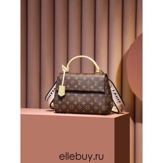 Louis Vuitton CLUNY Handbag (M46372) Monogram: Size - 28x20x10cm