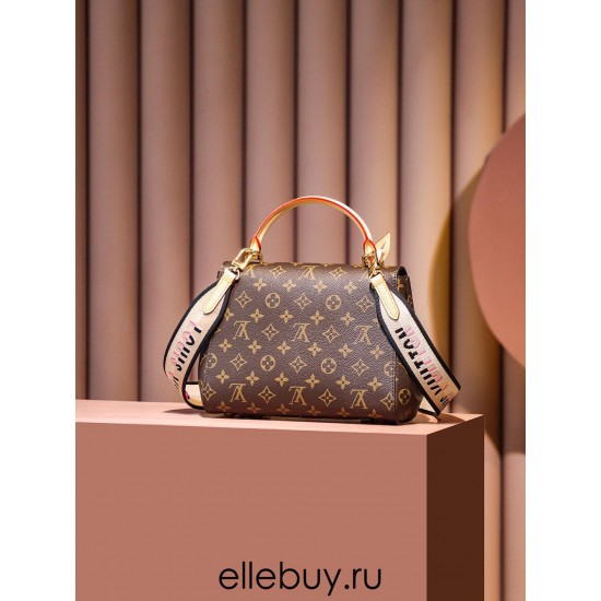 Louis Vuitton CLUNY Handbag (M46372) Monogram: Size - 28x20x10cm