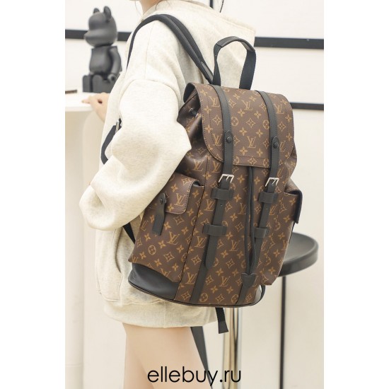 Louis Vuitton Christopher Backpack (N43735) Monogram Yellow: Size - 41x48x13cm