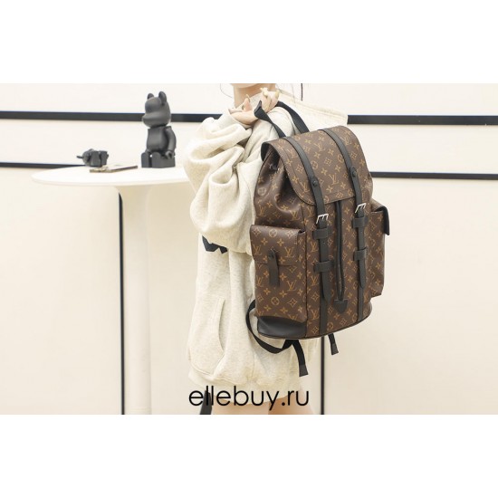 Louis Vuitton Christopher Backpack (N43735) Monogram Yellow: Size - 41x48x13cm