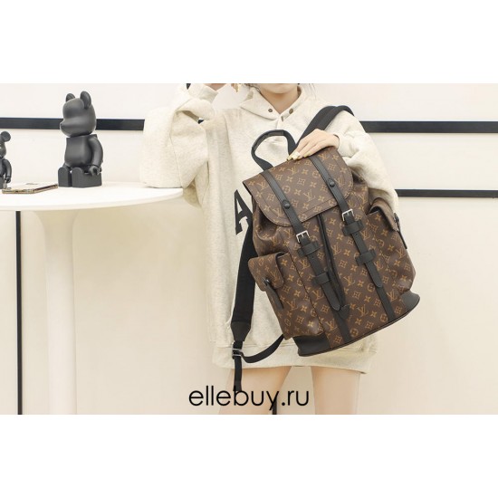 Louis Vuitton Christopher Backpack (N43735) Monogram Yellow: Size - 41x48x13cm