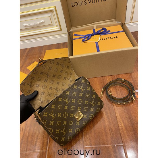 Louis Vuitton M44875 Monogram Messenger Bag POCHETTE MÉTIS Metis Handbag: Size - 25.0x19.0x7.0cm