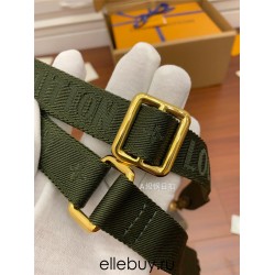 Louis Vuitton FÉLICIE Felicie STRAP & GO Handbag (M80091) Green: Size - 17x9.6x3.5cm