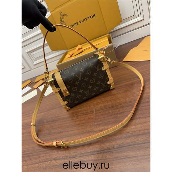 Louis Vuitton SIDE TRUNK Handbag (M46358) Nicolas Ghesquière: Size - 21x14x6cm