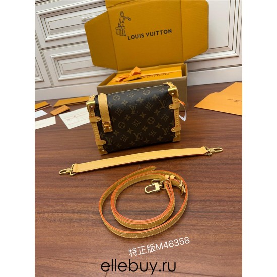 Louis Vuitton SIDE TRUNK Handbag (M46358) Nicolas Ghesquière: Size - 21x14x6cm