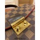 Louis Vuitton M53000 Croisette Handbag Damier Ebène Monogram Coffee Color: Size - 25.0x17.0x9.5cm