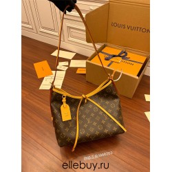 Louis Vuitton CARRYALL Small Handbag (M46203) Monogram: Size - 29x24x12cm